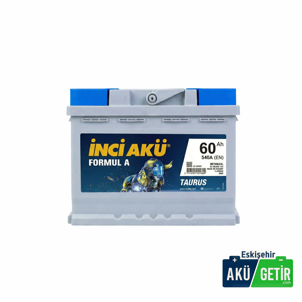 İnci 12V 60 AH Amper Akü