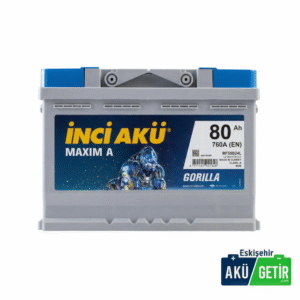 İnci 12V 80 AH Amper Akü