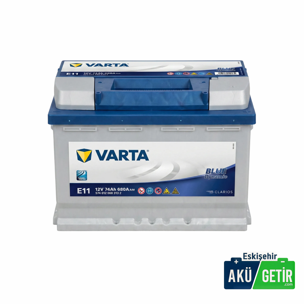 Varta 12V 74 AH Amper Akü
