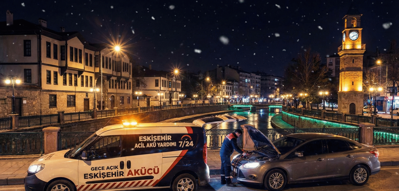 Eskişehir Akücü / Eskişehir Acil Akü Yardımı 7/24 | Gece Açık Eskişehir Akücü