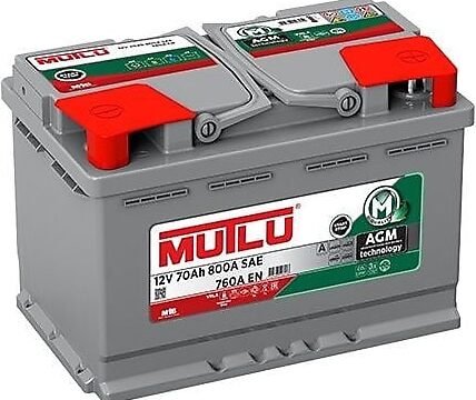 Mutlu Start-Stop AGM 12V 70Ah Akü